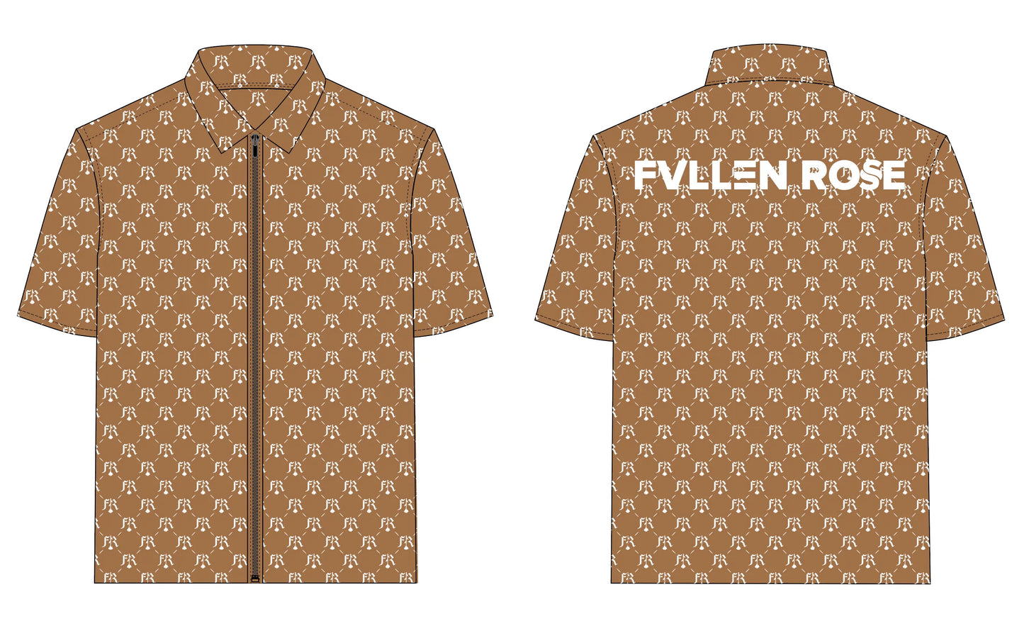 Zip up FR Dress Shirt (Pre-Order)